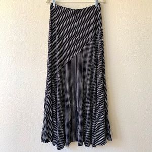 Chico’s striped maxi skirt